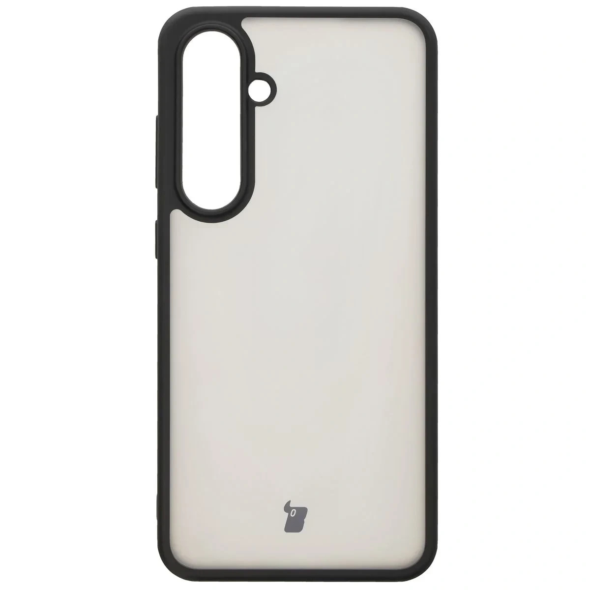 Kryt Bizon Angelo Pack Samsung Galaxy S24 FE, smoked with a black frame