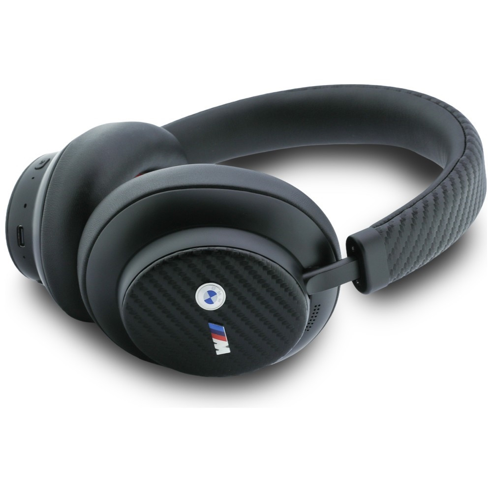 Kryt BMW M Carbon Metal Logo Wireless over-ear Bluetooth ENC headphones black