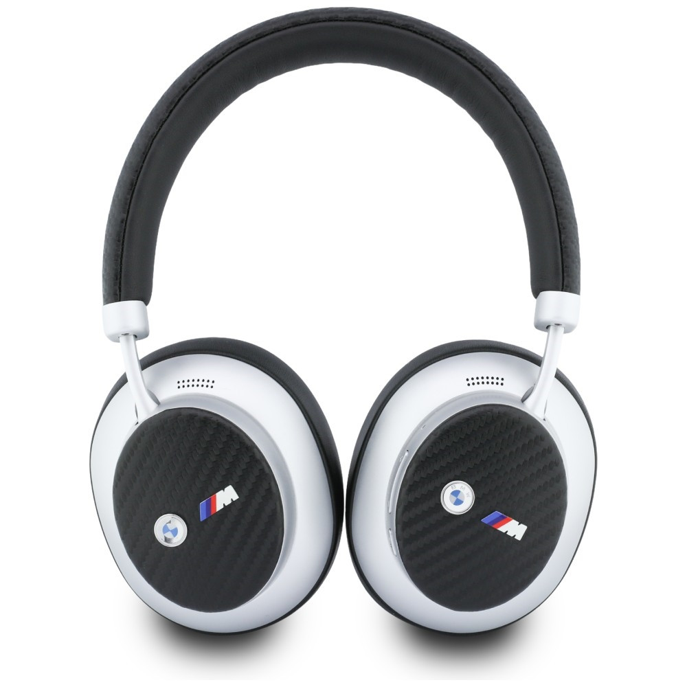 Kryt BMW M Carbon Metal Logo Wireless over-ear Bluetooth ENC headphones silver
