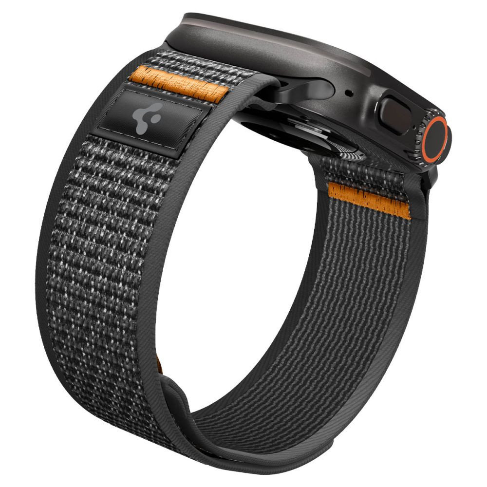 Spigen Athlex Air 2 Apple Watch 8 / 9 / 10 / 11 / SE / Ultra 44 / 45 / 46 / 49mm Active Black / Orange
