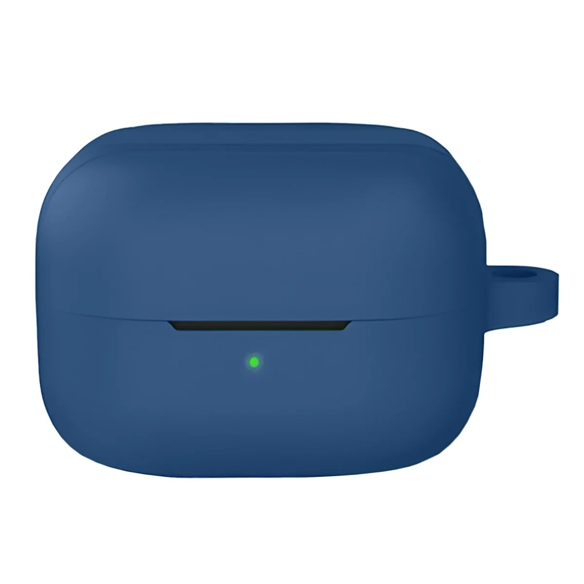 Kryt Bizon Case Headphone Silicone Samsung Galaxy Buds 4 / 4 Pro, navy blue
