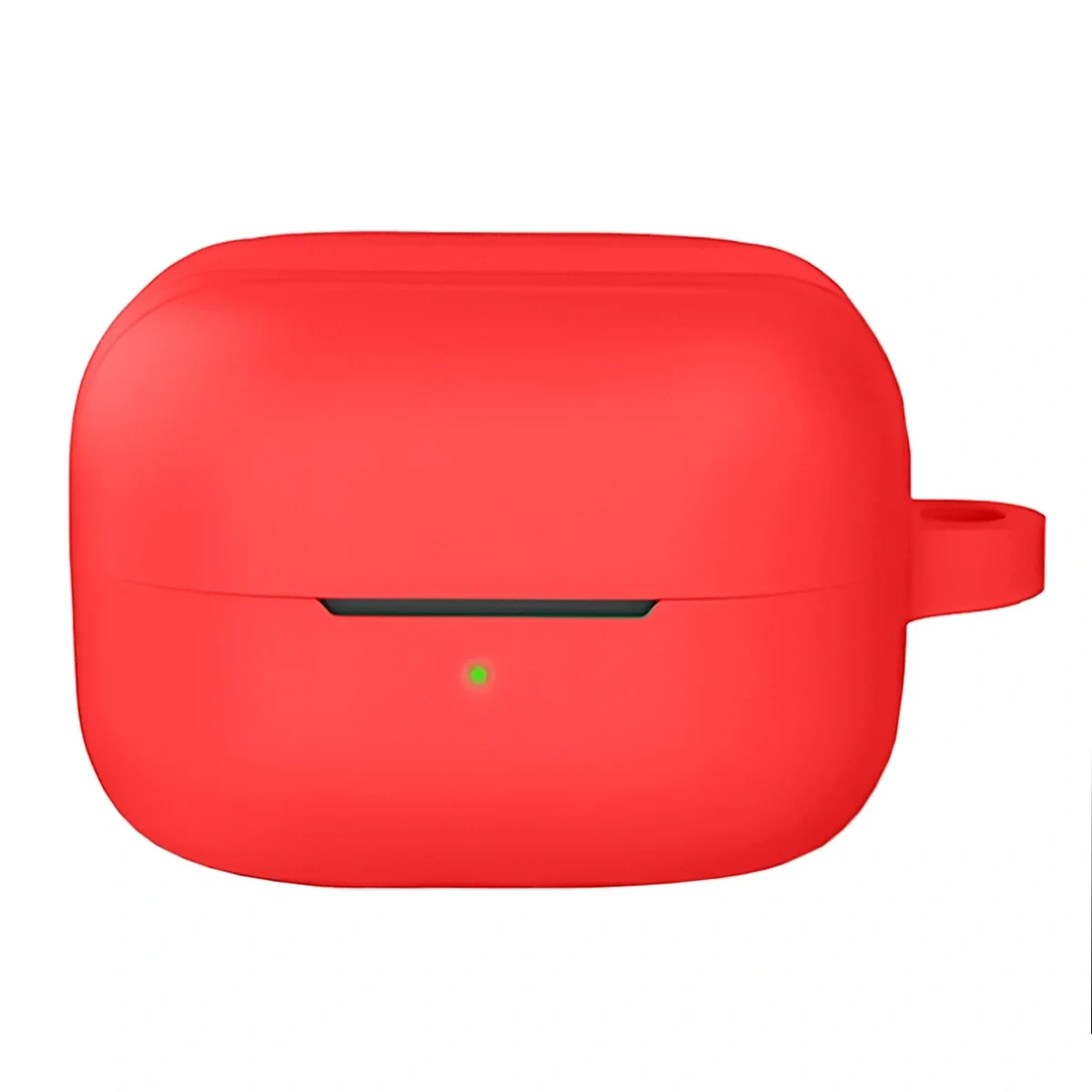 Kryt Bizon Case Headphone Silicone Samsung Galaxy Buds 4 / 4 Pro, red