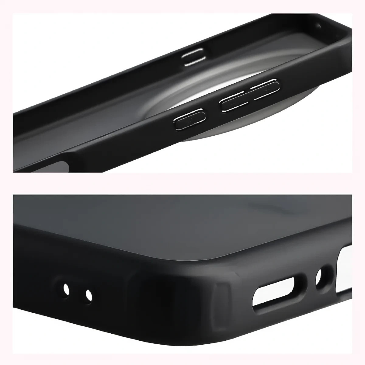 Kryt Bizon Case Angelo Oppo Find X9 Ultra, smoked with a black frame
