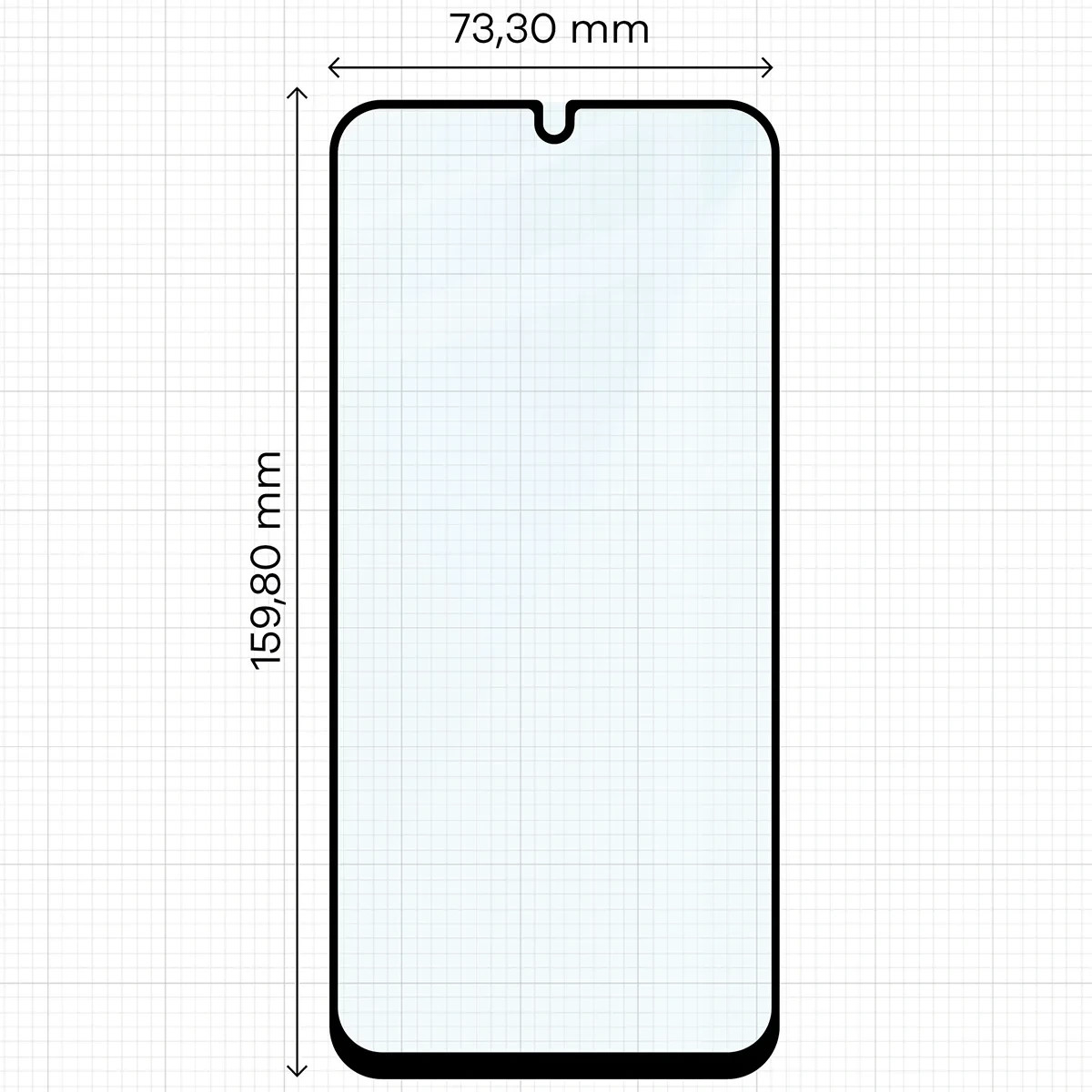 Ochranné sklo Bizon Glass Aplicator Edge Samsung Galaxy A16 / A17 [2 PACK]