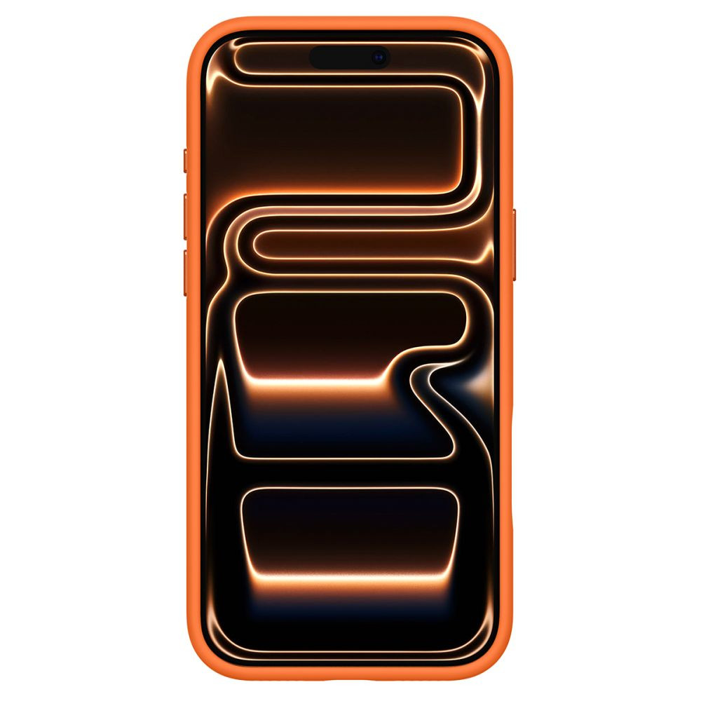 Kryt Spigen Silicone Fit Mag MagSafe Apple iPhone 17 Pro Cosmic Orange