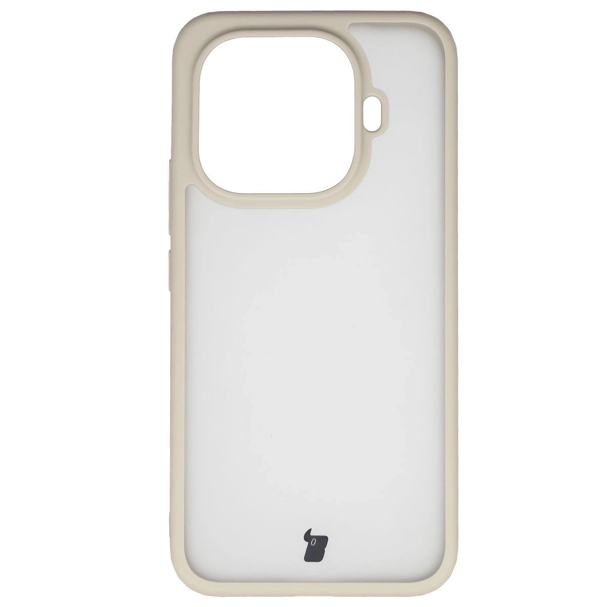 Kryt Bizon Angelo Pack Xiaomi 15T Pro, smoky with a beige frame
