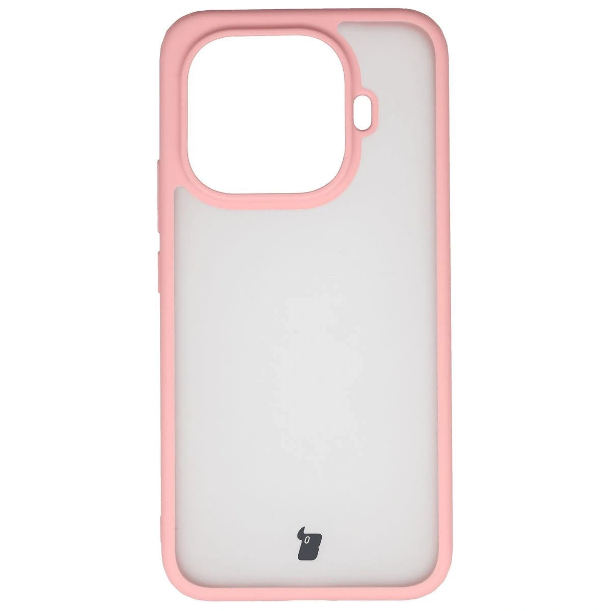 Kryt Bizon Angelo Pack Xiaomi 15T Pro, smoky with a light pink frame