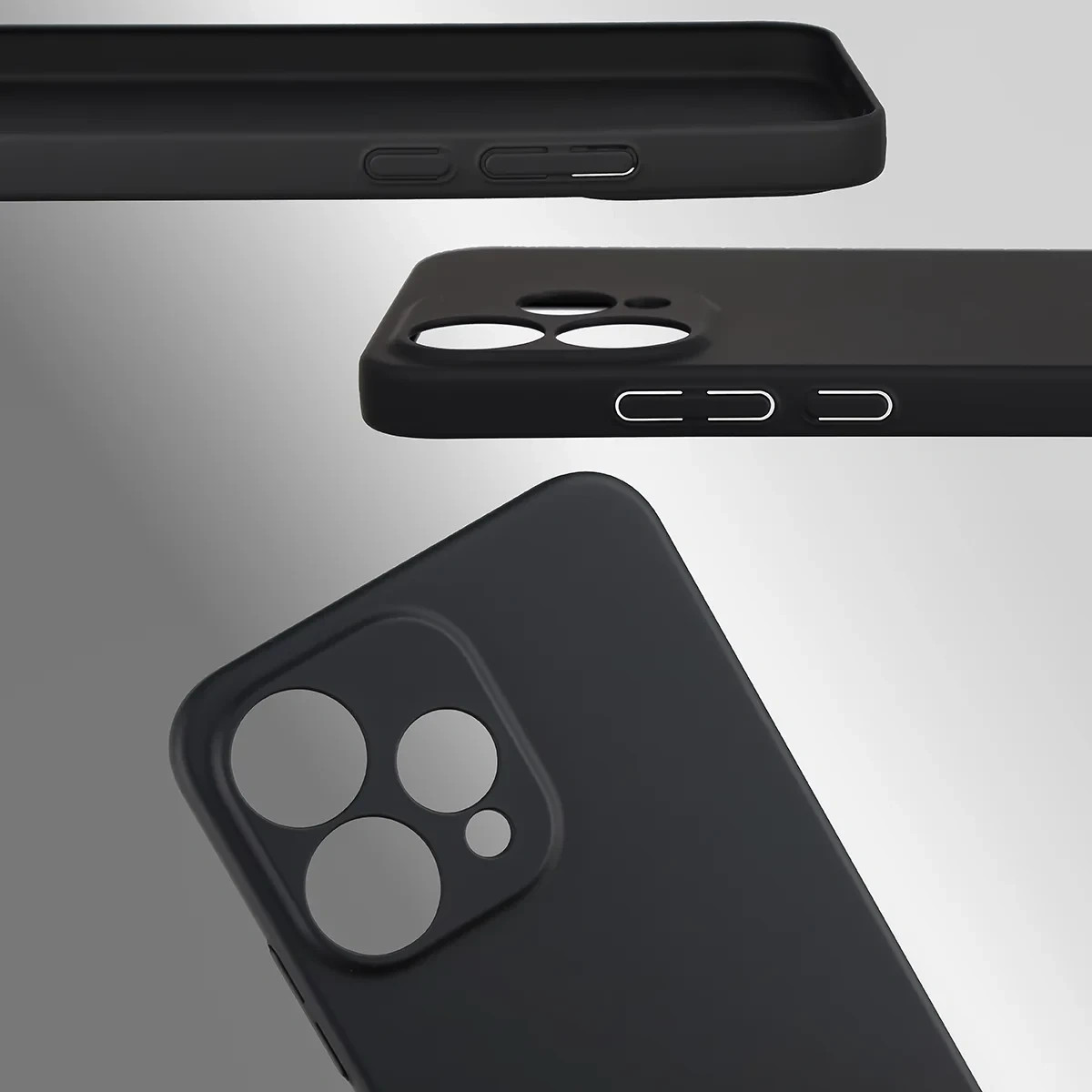 Kryt Bizon Case Lupka Oppo Reno 15, black