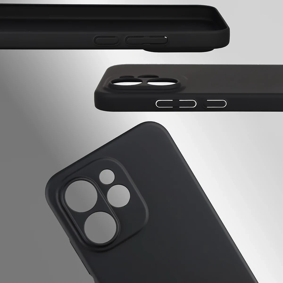 Kryt Bizon Case Lupka Oppo Reno 15 Pro, black