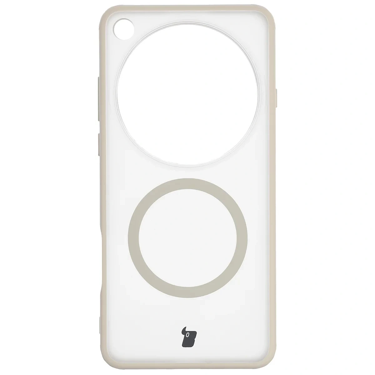 Kryt Bizon Case MatteO Magnetic Oppo Find X9 Ultra, smoky beige