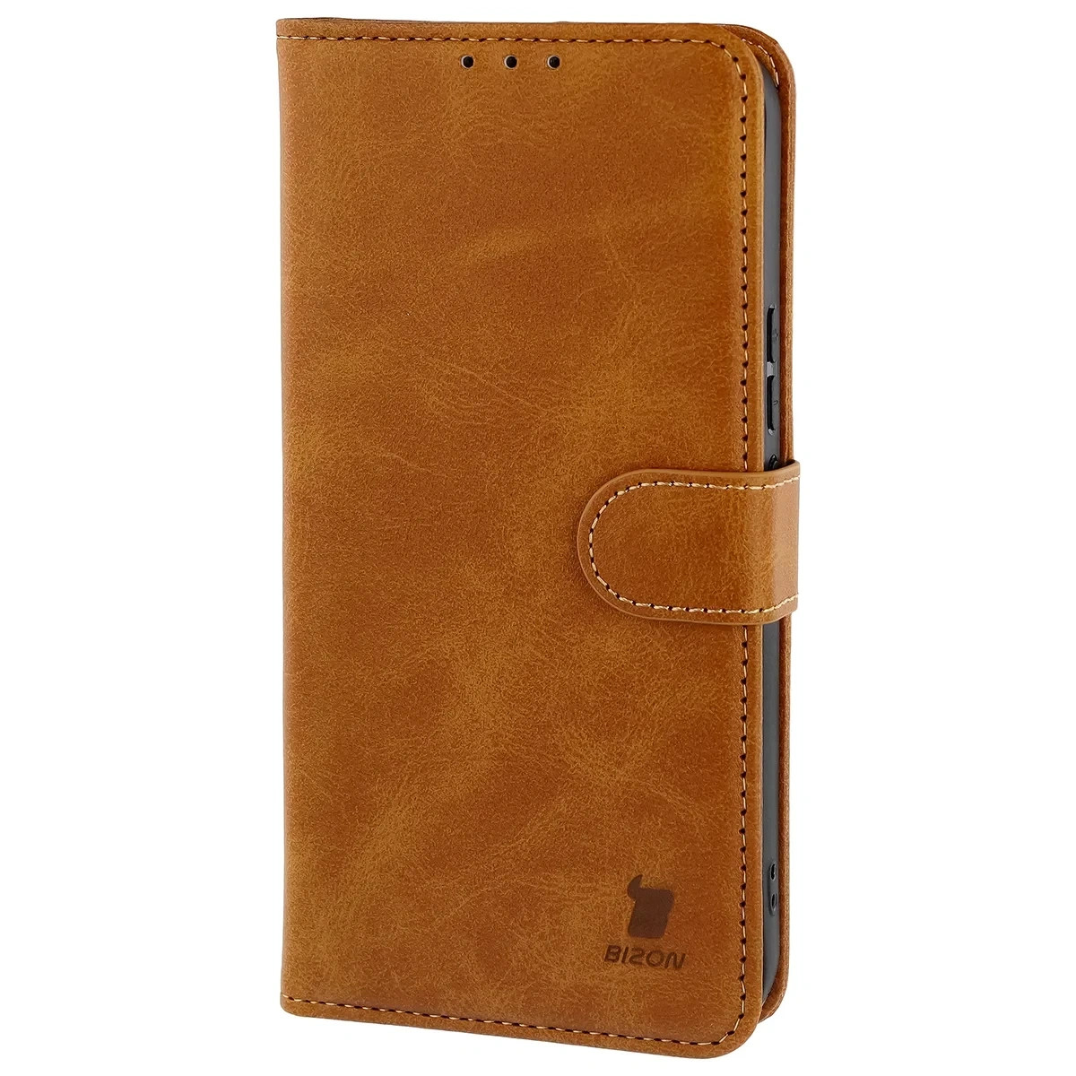 Kryt Bizon Case Pocket Realme 16 Pro 5G, brown