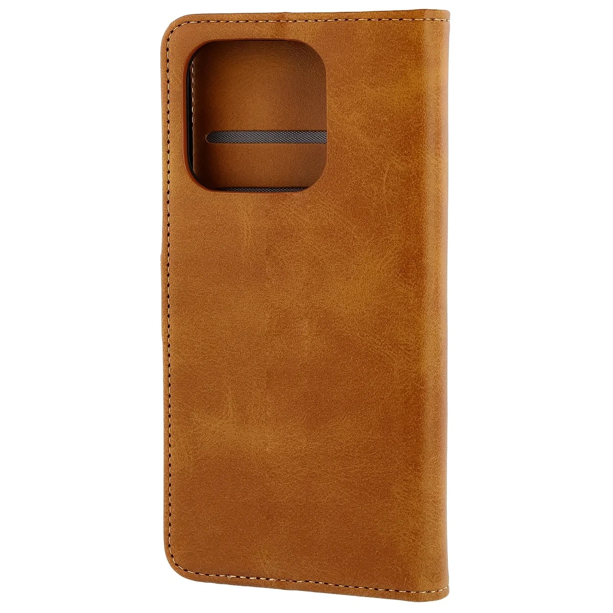 Kryt Bizon Case Pocket Realme 16 Pro 5G, brown