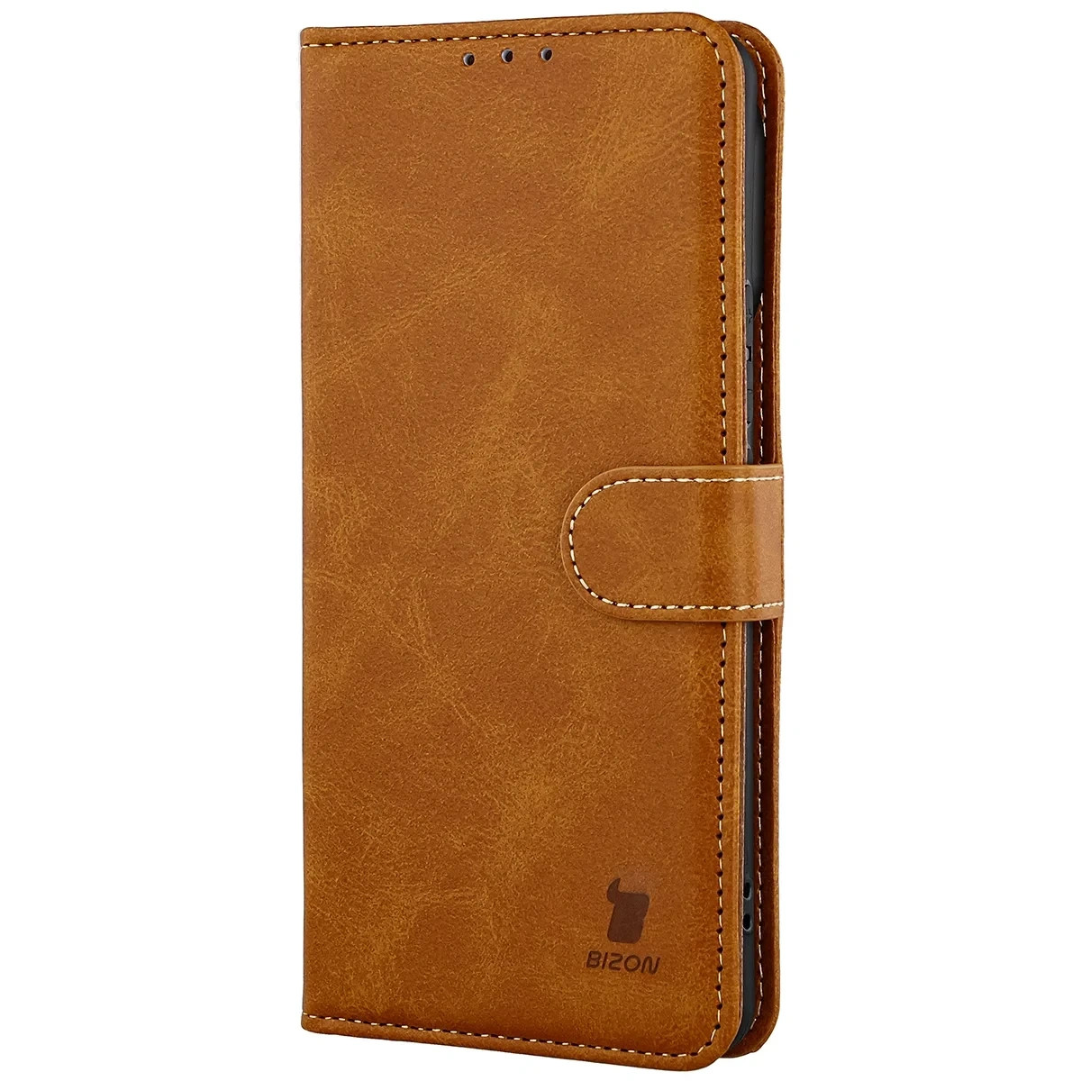 Kryt Bizon Case Pocket Realme 16 Pro+ Plus 5G, brown
