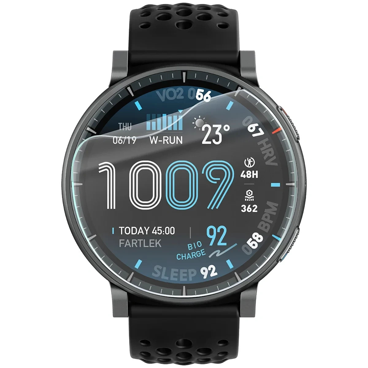 Kryt Bizon Watch Film HydroFlex Amazfit Active Max [3 PACK]