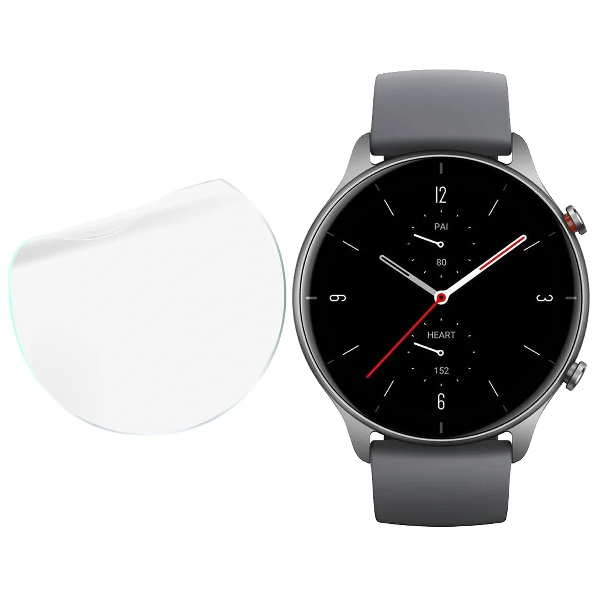 Ochranná fólie Bizon Watch Film HydroFlex Amazfit GTR 2E [3 PACK]