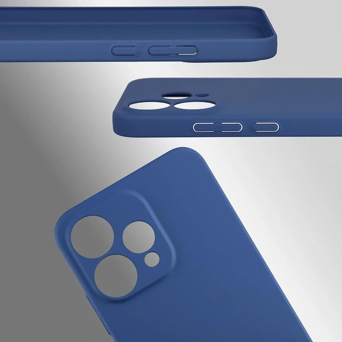 Kryt Bizon Case Łupka Oppo Reno 15, blue