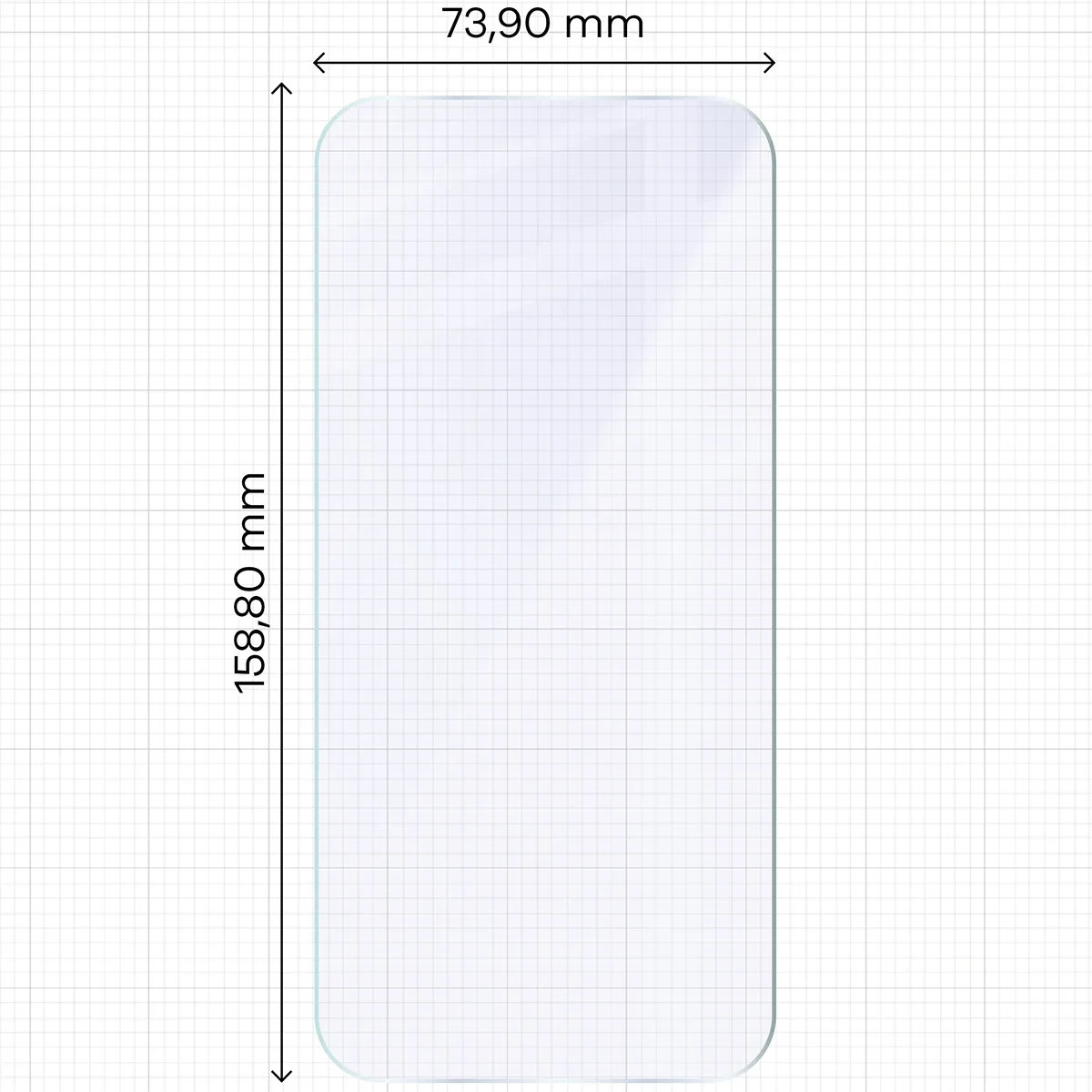 Ochranné sklo Bizon Hybrid Mule Xiaomi 17 Ultra