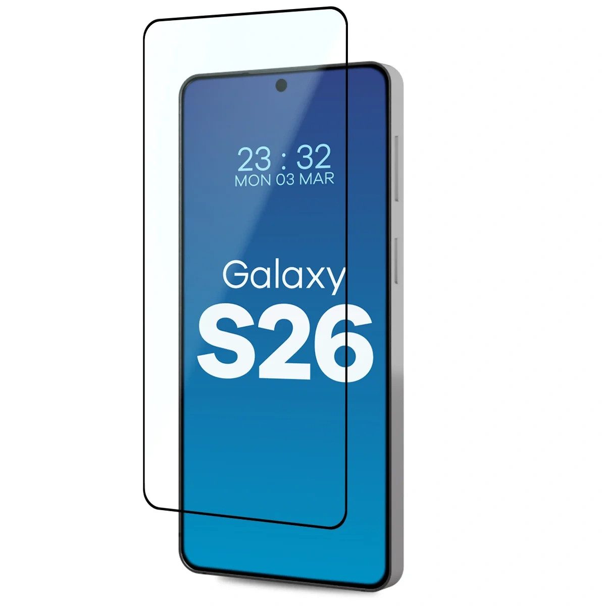 Ochranné sklo Bizon Glass Aplicator Samsung Galaxy S26 [2 PACK]