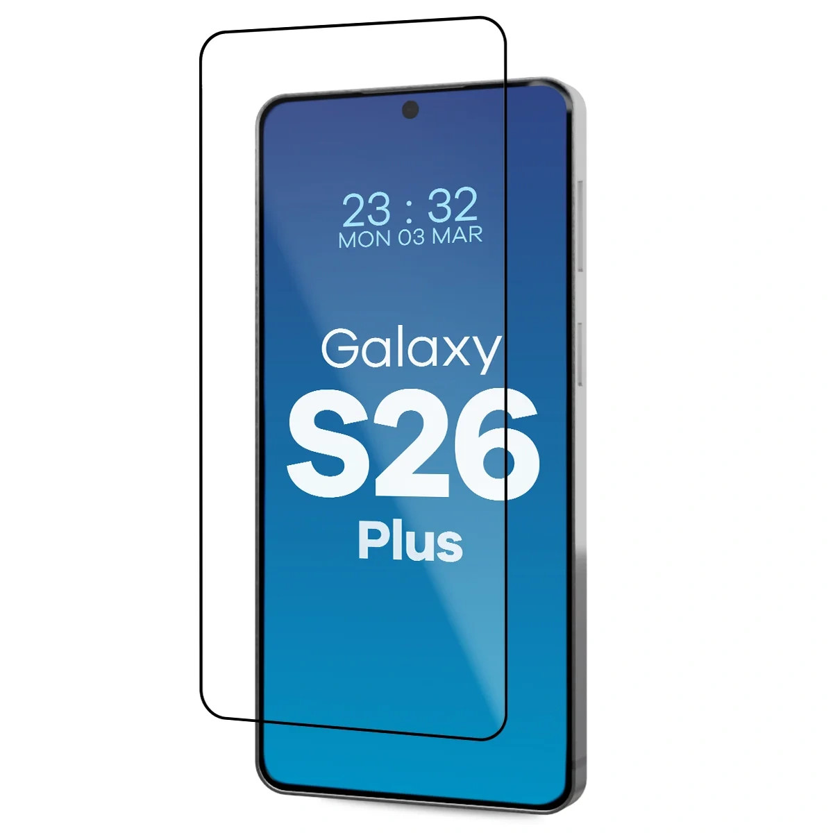 Ochranné sklo Bizon Glass Aplicator Samsung Galaxy S26+ Plus [2 PACK]