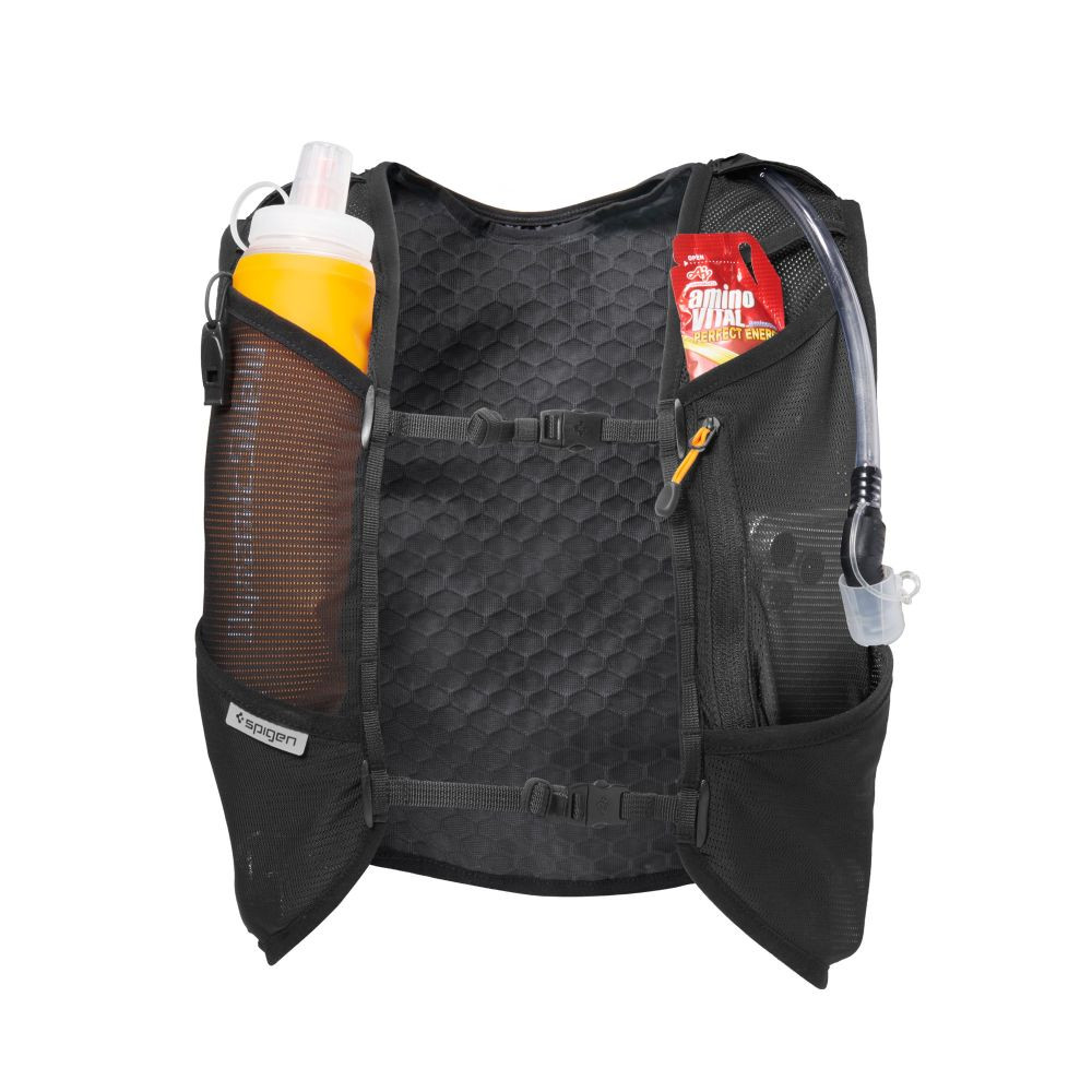 Kryt Spigen A721 Dynamic Shield Running Vest Active (l-xl) + Soft Flask Black