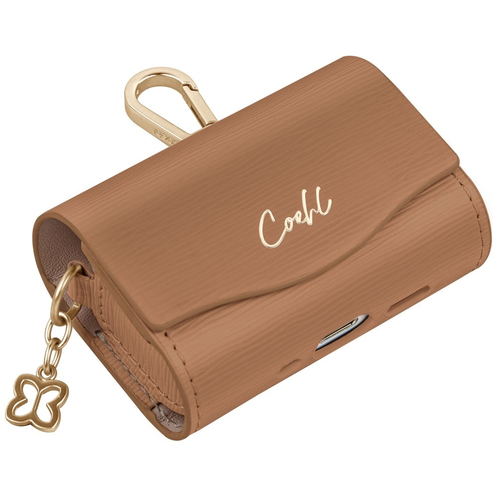 Knížkové pouzdro UNIQ Coehl Mirelle Wallet Apple AirPods Pro brown