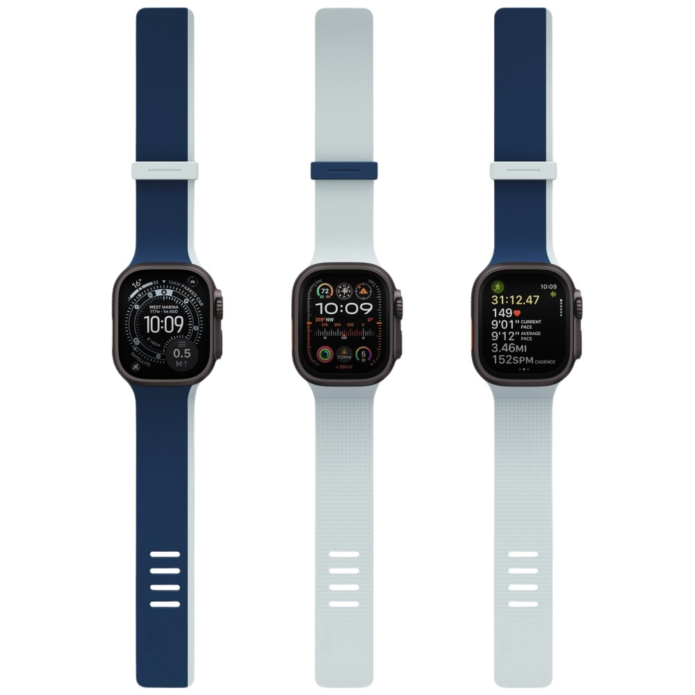 UNIQ Revix IV Premium Apple Watch 49/46/45/44mm Edition Reversible Magnetic navy blue