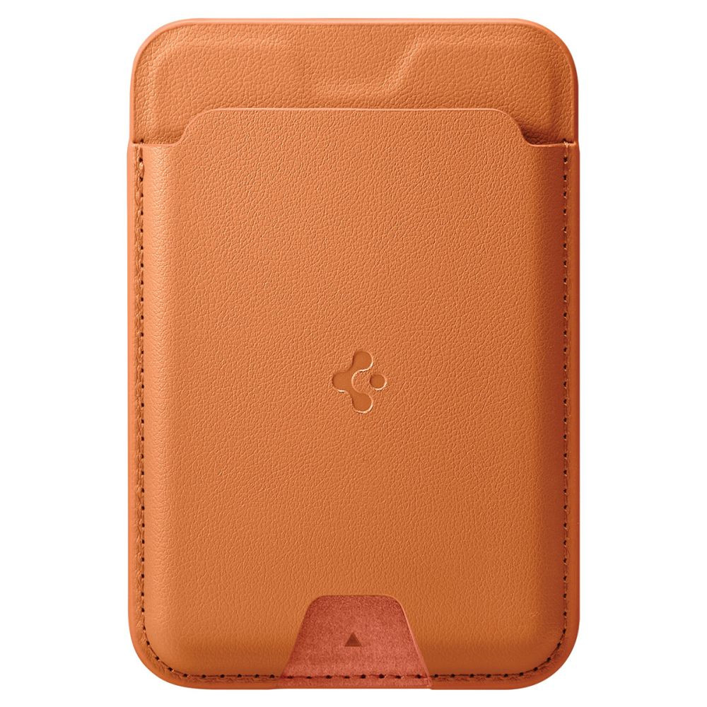 Kryt Spigen Valentinus MagSafe Universal Magnetic Card Holder Metallic Orange