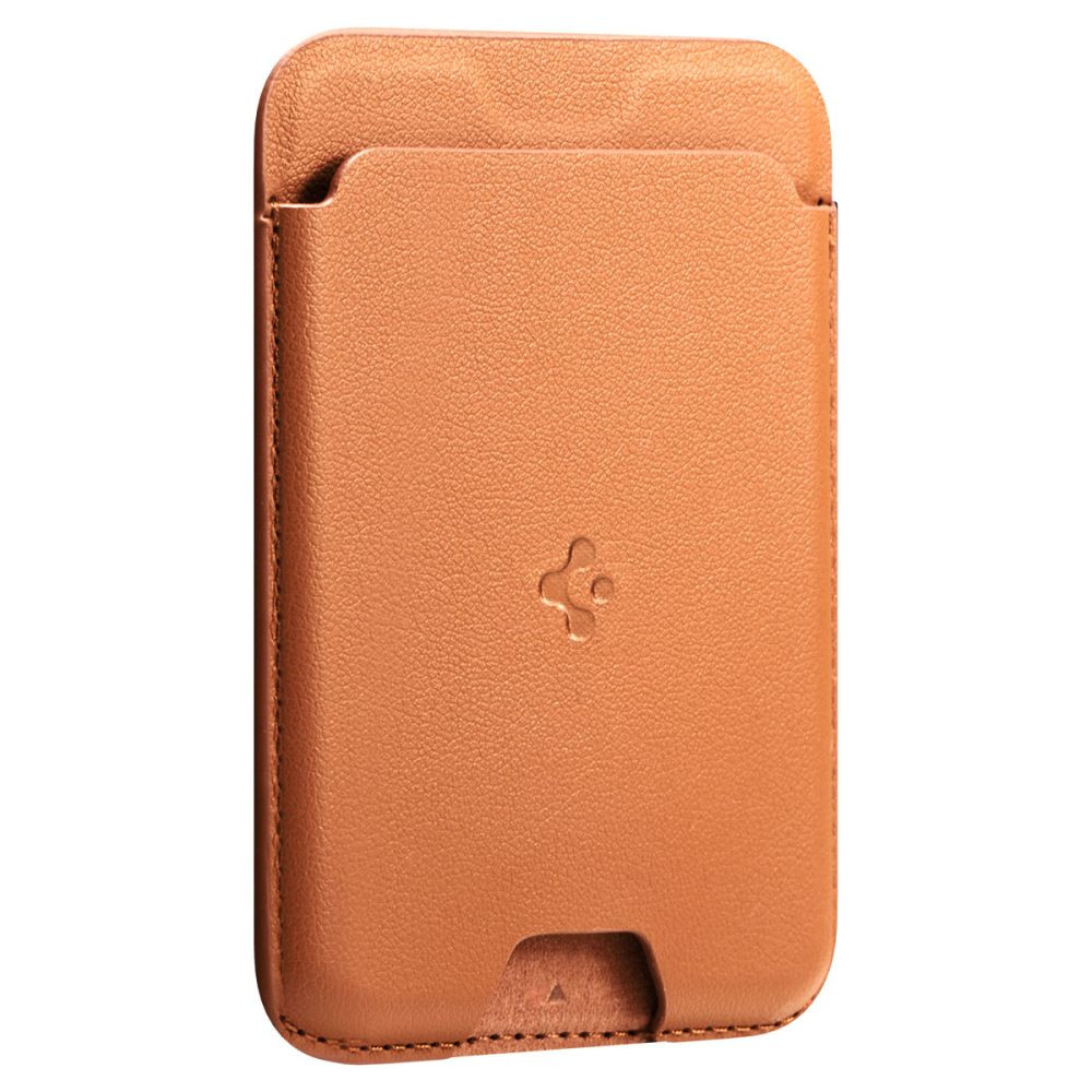 Kryt Spigen Valentinus MagSafe Universal Magnetic Card Holder Metallic Orange