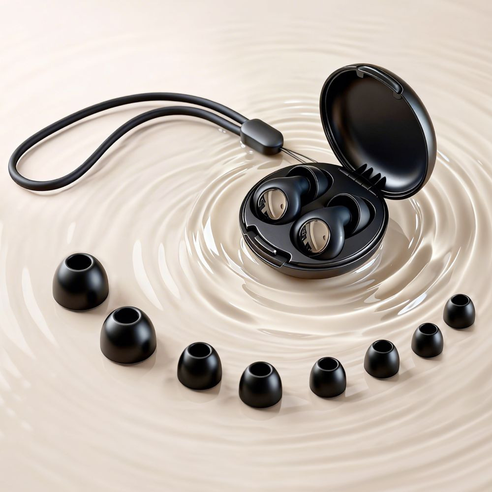 Kryt Tech-Protect QuietFit Earplugs Black