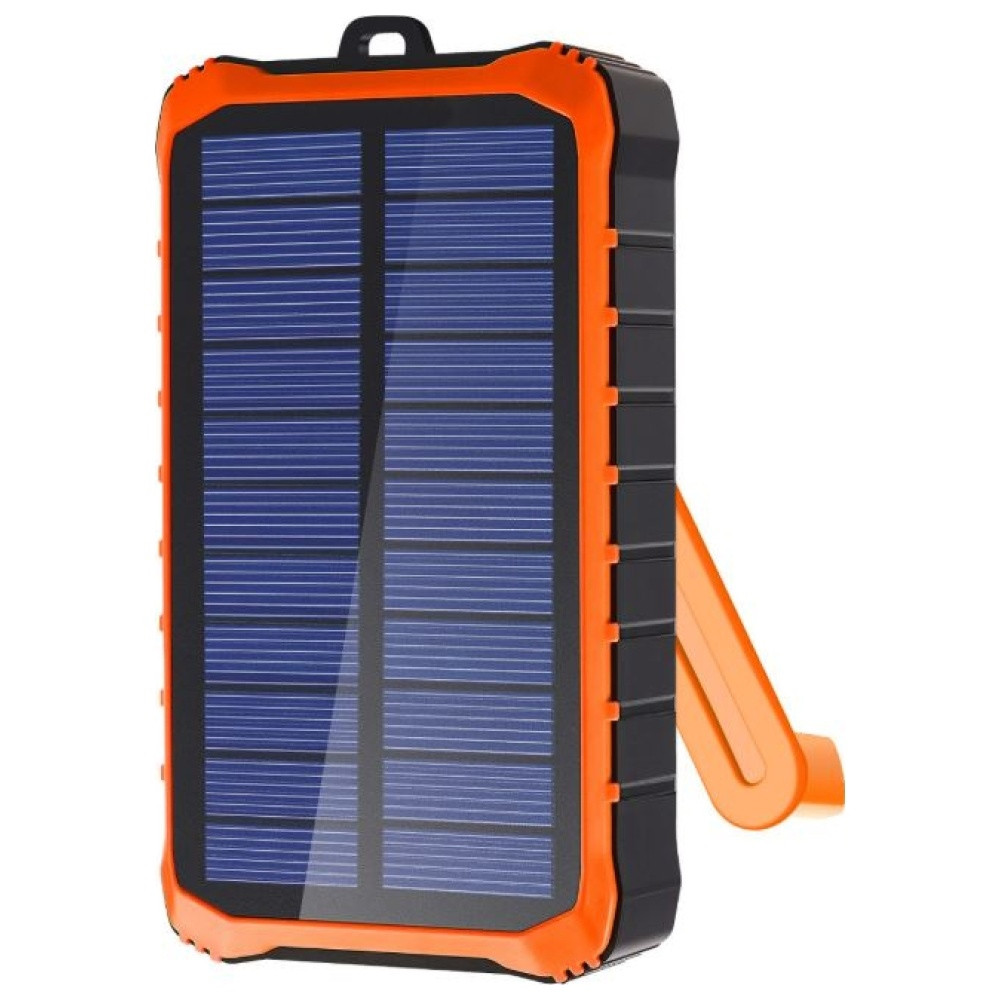 4smarts Prepper 12000mAh Solar Power Bank Gray