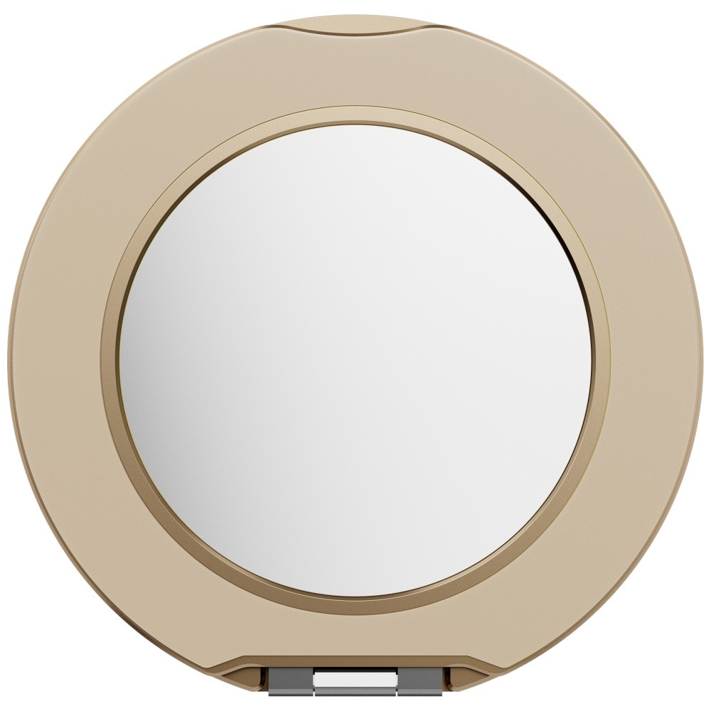 Kryt UNIQ Coehl Luna magnetic holder with a mirror and suction cup sandy color