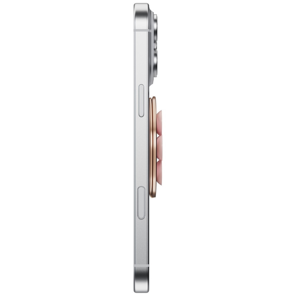 Kryt UNIQ Coehl Luna magnetic holder with a mirror and suction cup pink
