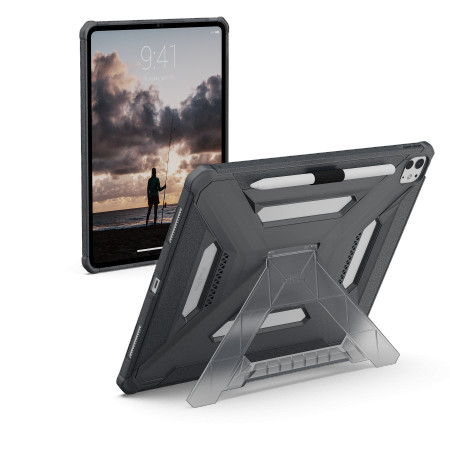 Kryt UAG Urban Armor Gear Scout+ with a stand and a holder for the Apple Pencil iPad Pro 13" 2024 / 2025 (ash)