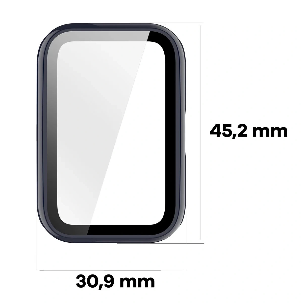 Kryt Bizon Case Watch Adamo Huawei Band 11, blue