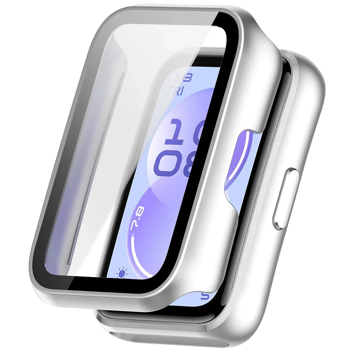 Kryt Bizon Case Watch Adamo Huawei Band 11, satin silver