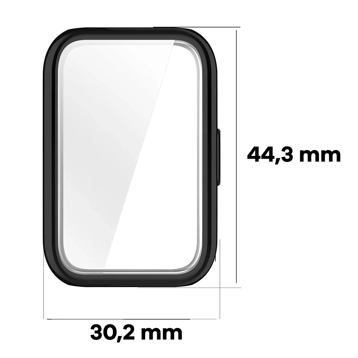 Kryt Bizon Case Watch Felipe Huawei Band 11, black