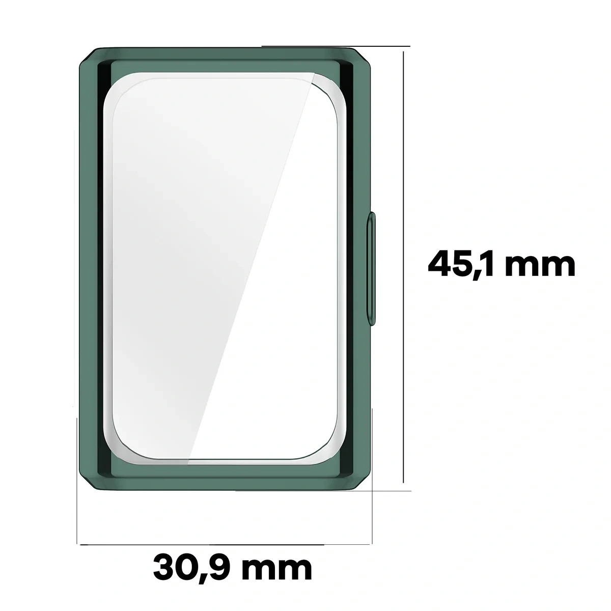 Kryt Bizon Case Watch Felipe Huawei Band 11 Pro, green