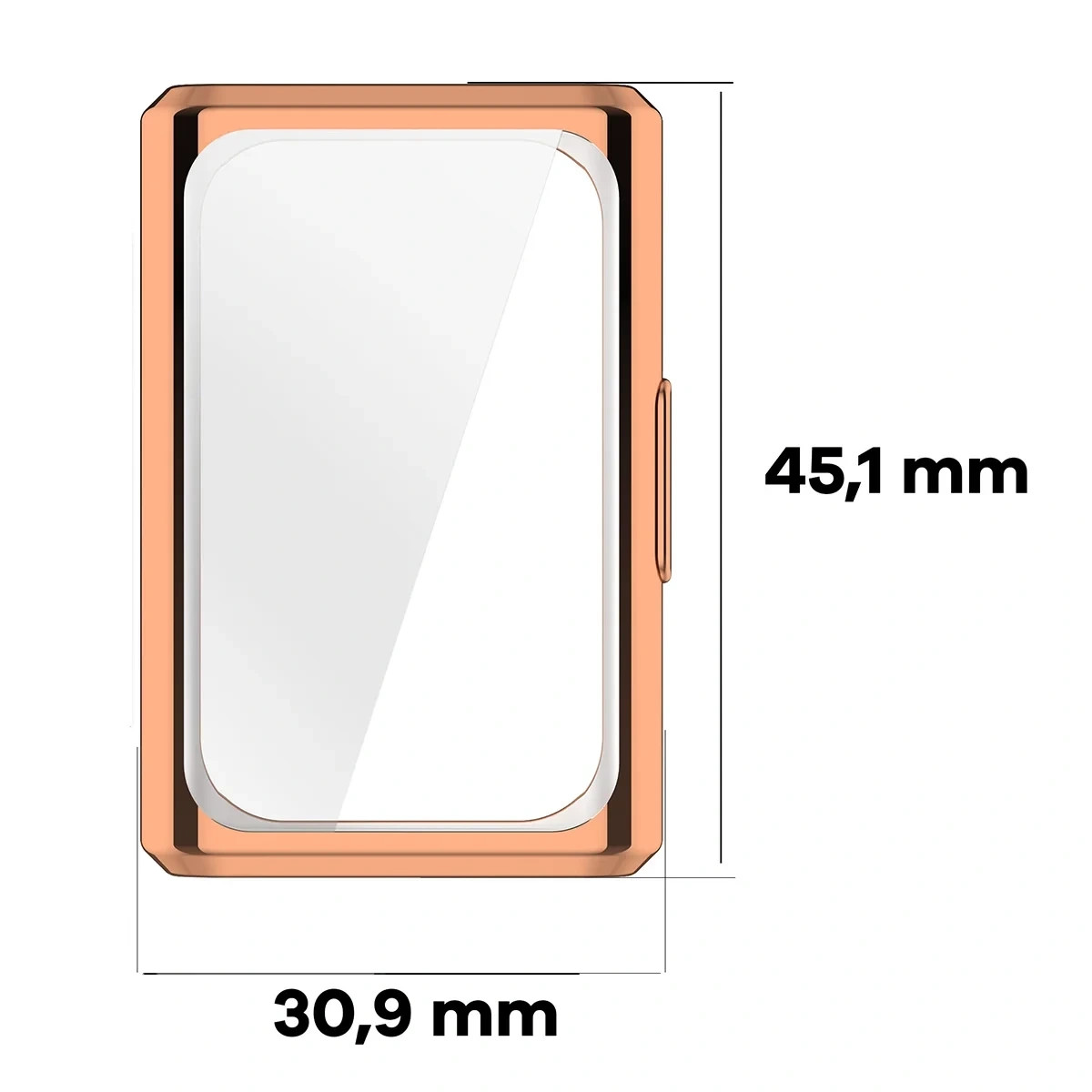 Kryt Bizon Case Watch Felipe Huawei Band 11 Pro, rose gold