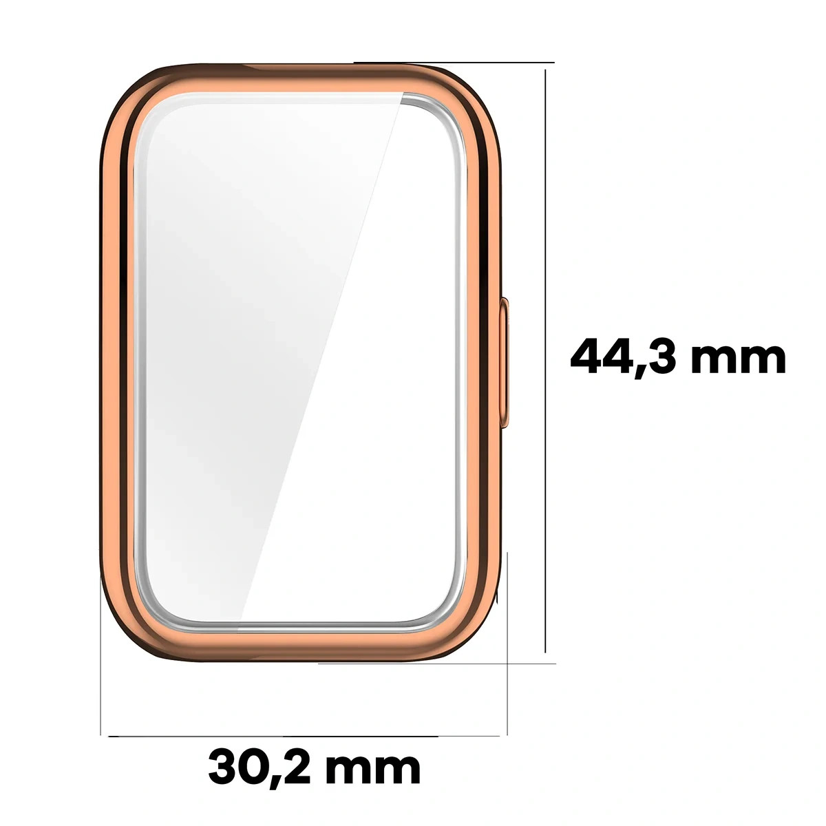 Kryt Bizon Case Watch Felipe Huawei Band 11, rose gold