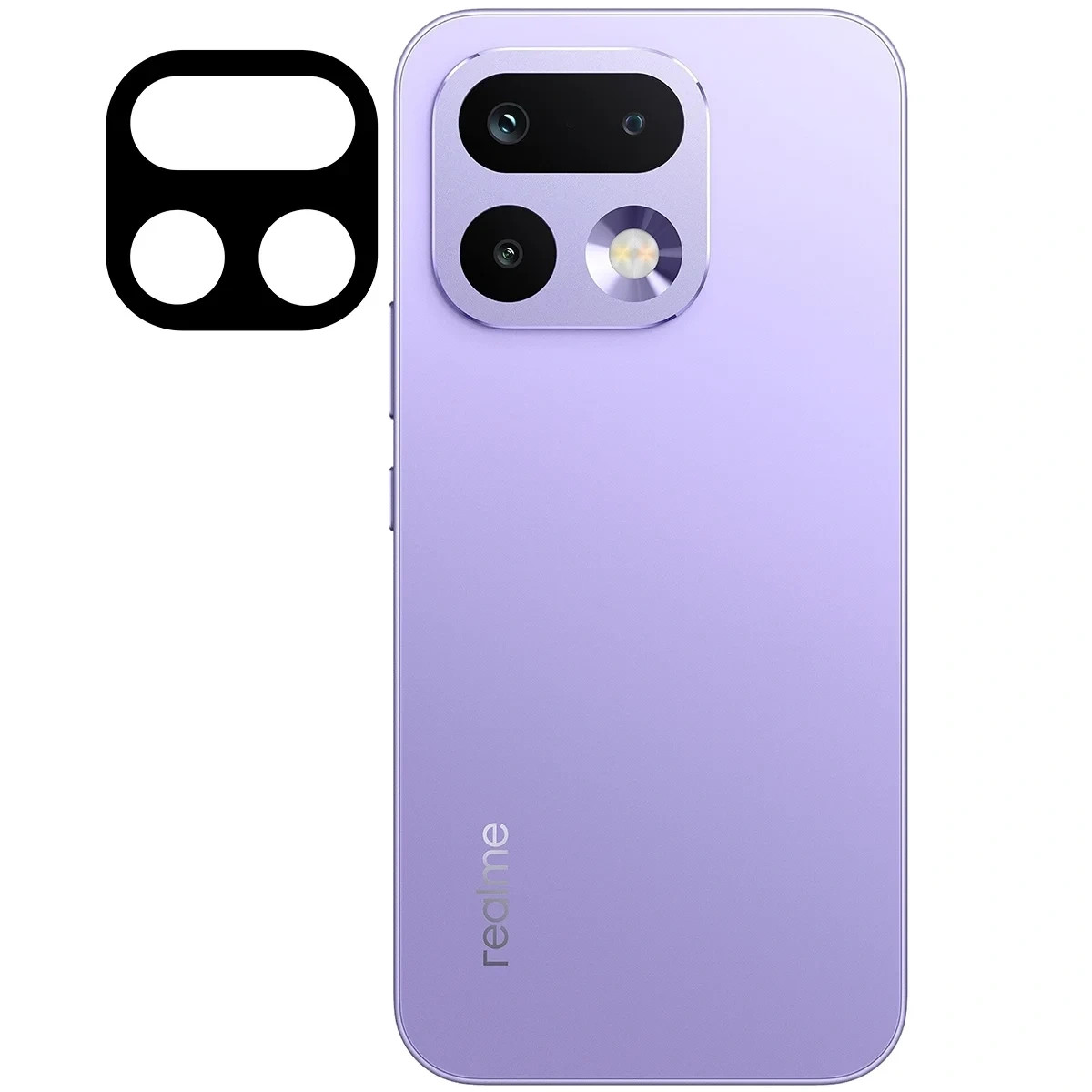 Ochranné sklo Bizon Glass Lens Realme 16 Pro 5G [2 PACK]