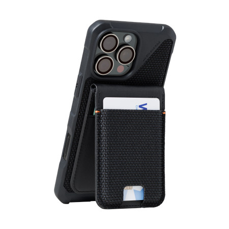 Knížkové pouzdro UAG Urban Armor Gear Metropolis Wallet with Stand compatible with MagSafe (kevlar black)