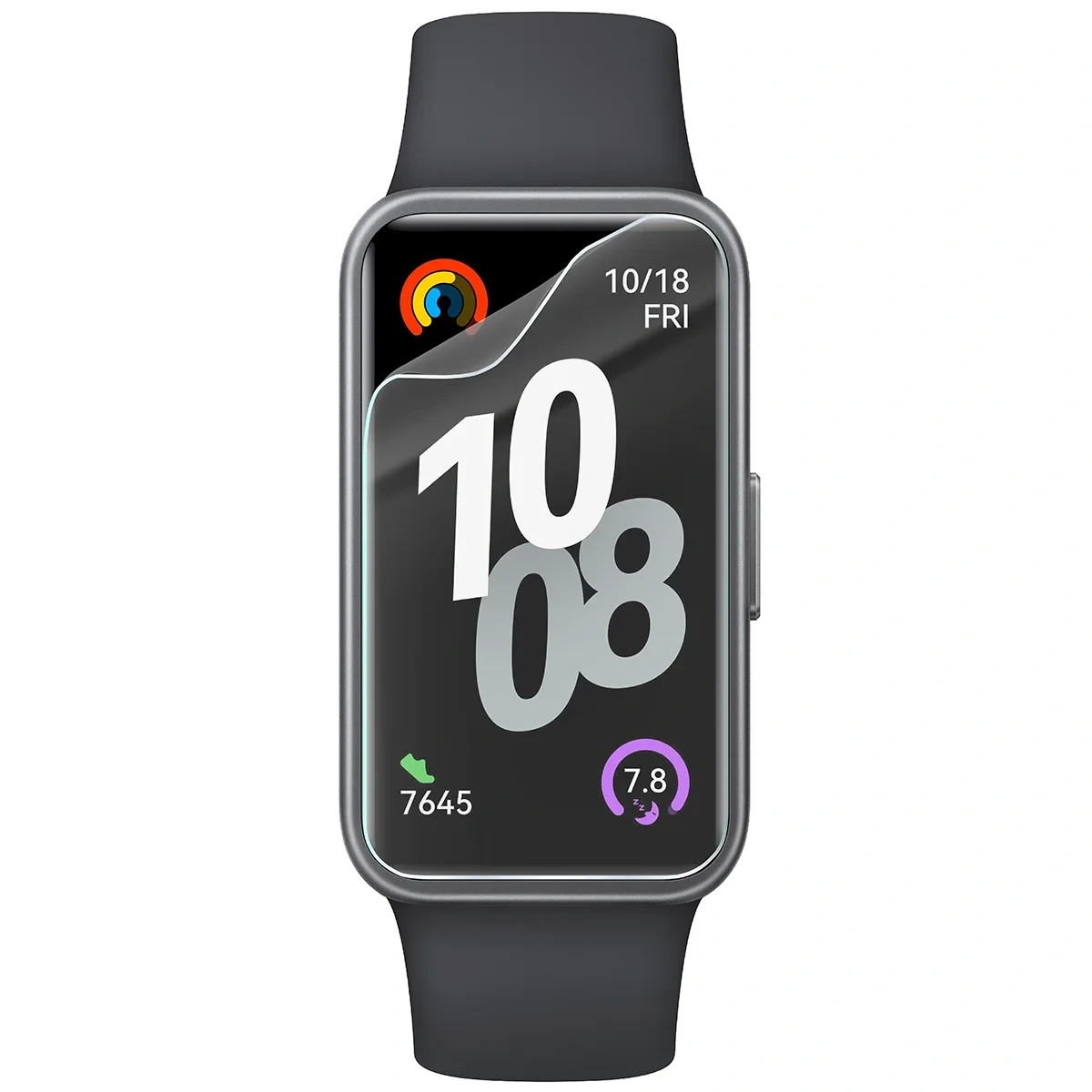 Kryt Bizon Watch Film HydroFlex Huawei Band 10 [3 PACK]