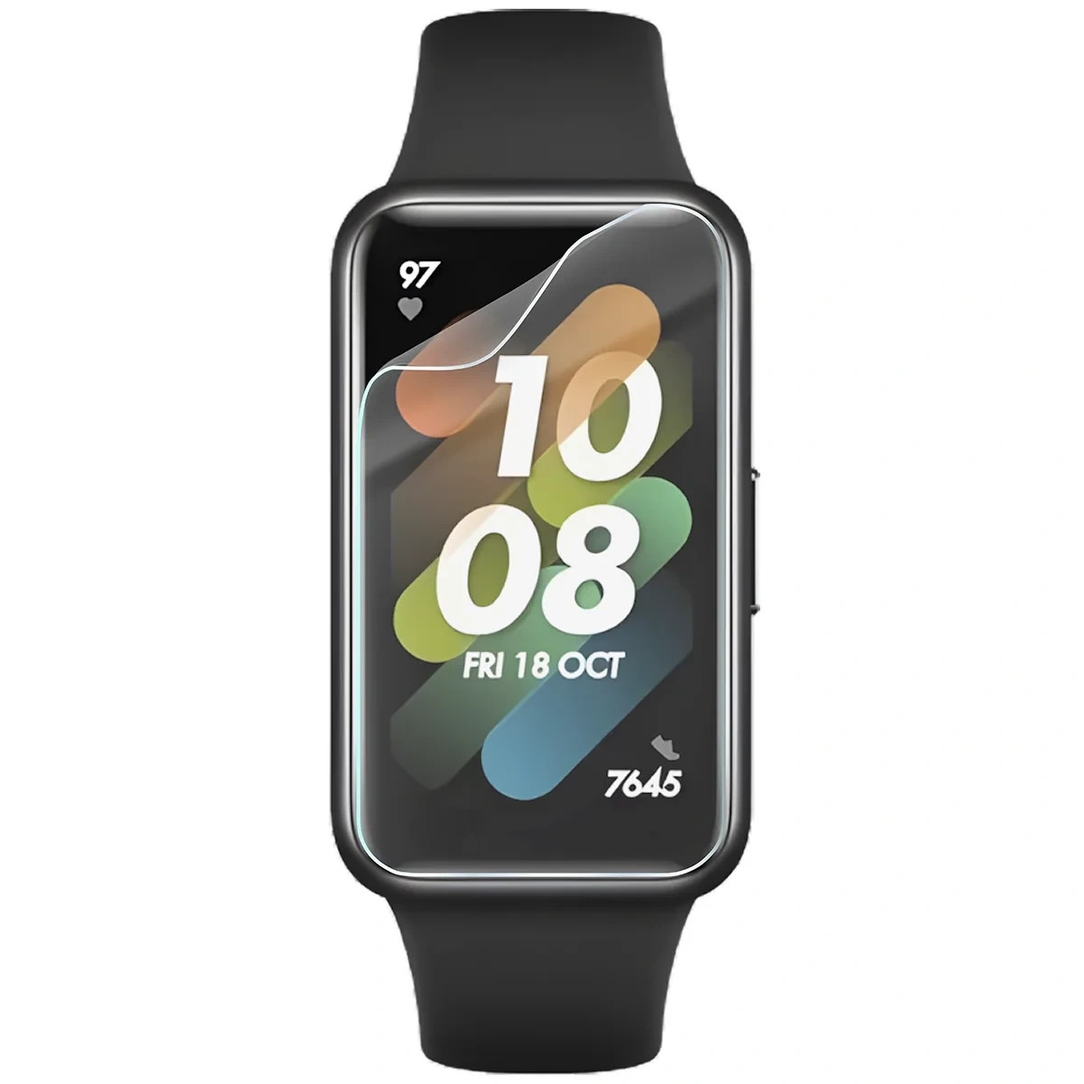Kryt Bizon Watch Film HydroFlex Huawei Band 7 [3 PACK]