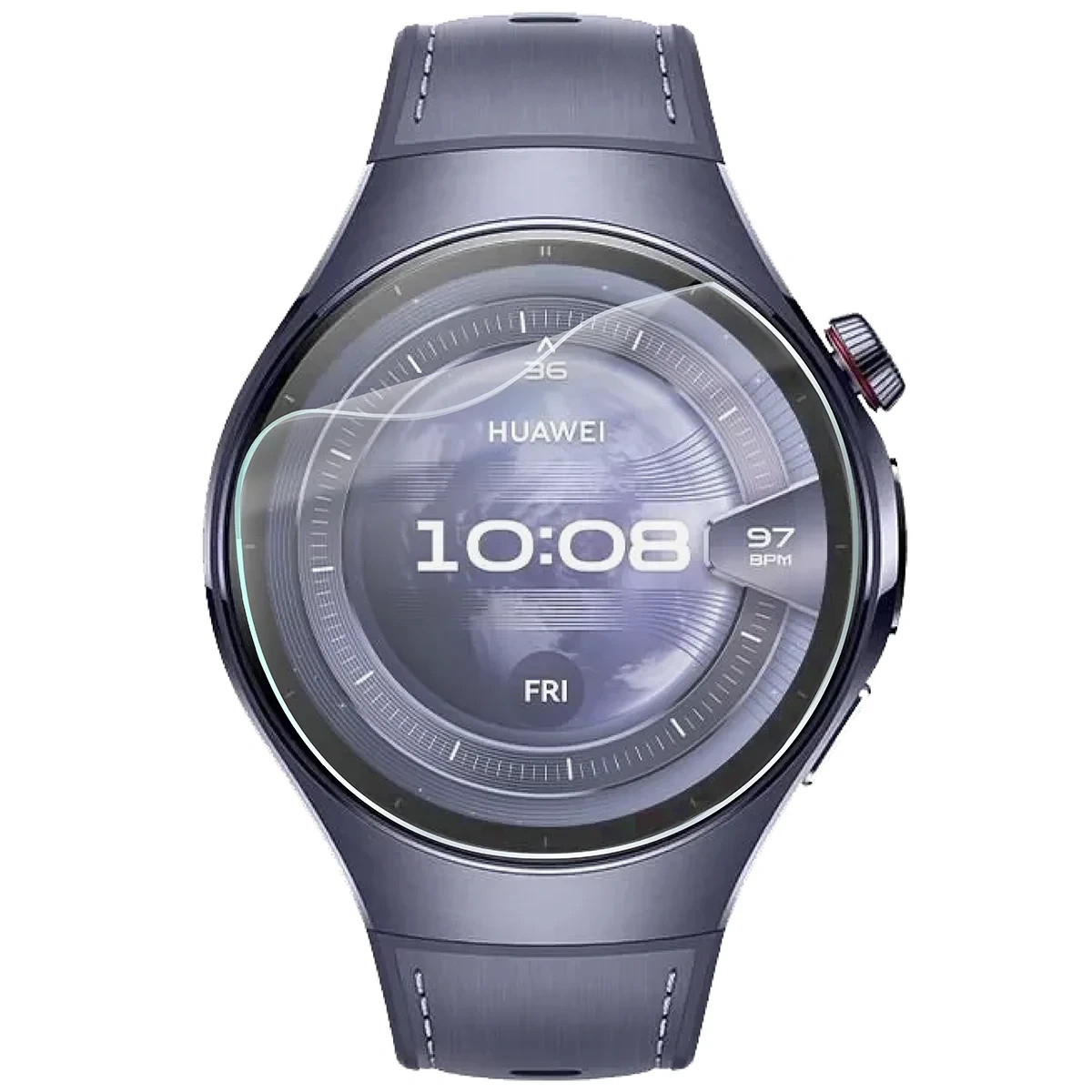 Kryt Bizon Watch Film HydroFlex Huawei Watch 5 46 mm [3 PACK]