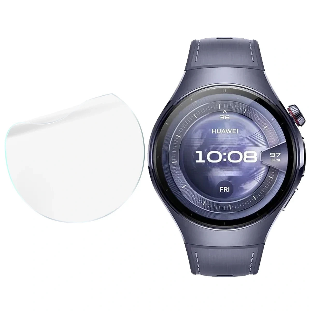 Kryt Bizon Watch Film HydroFlex Huawei Watch 5 46 mm [3 PACK]
