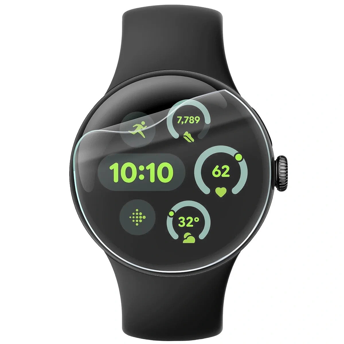 Kryt Bizon Watch Film HydroFlex Google Pixel Watch 3 45 mm [3 PACK]