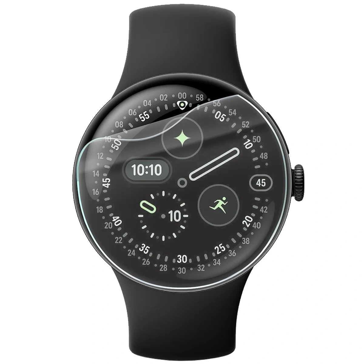 Kryt Bizon Watch Film HydroFlex Google Pixel Watch 4 41 mm [3 PACK]