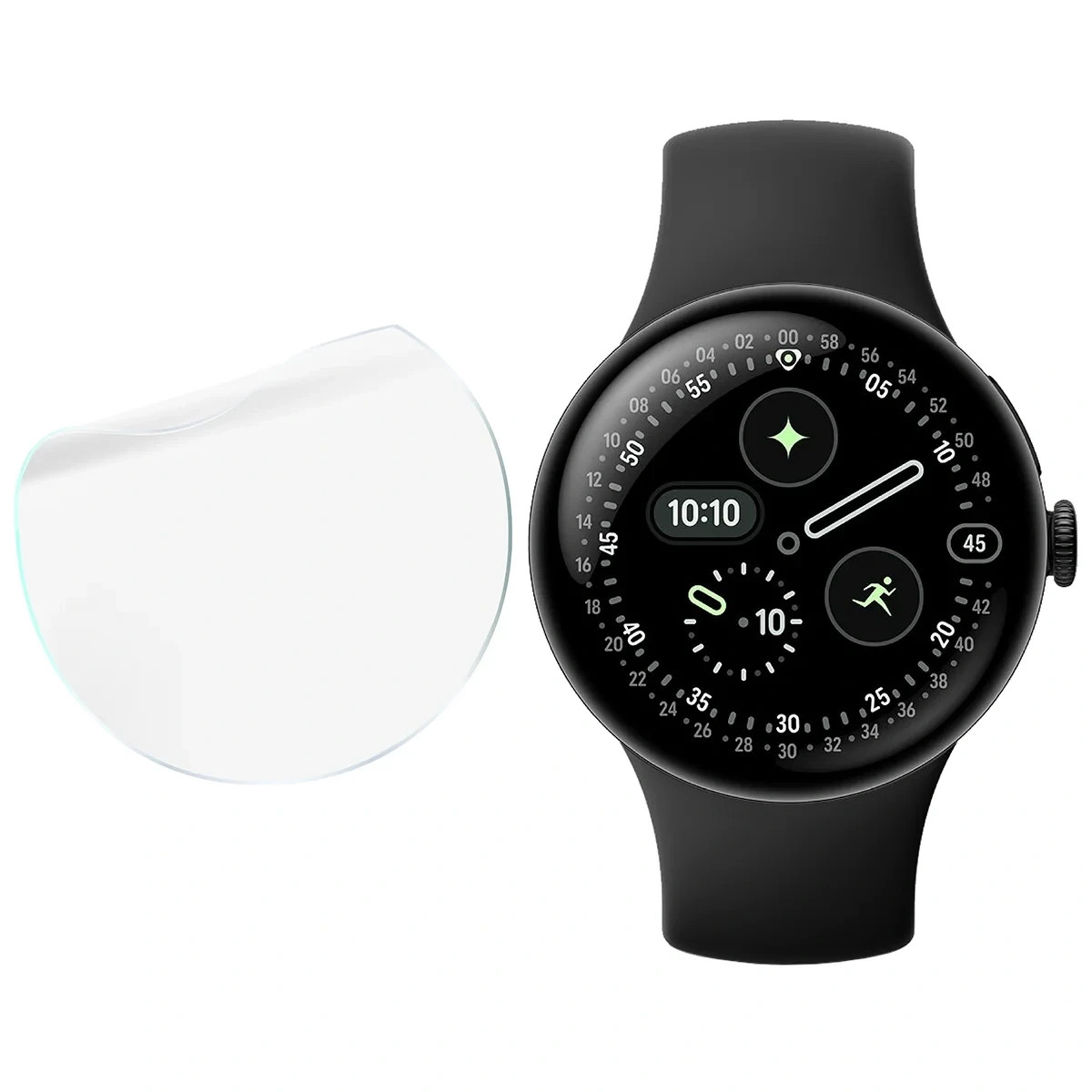 Kryt Bizon Watch Film HydroFlex Google Pixel Watch 4 41 mm [3 PACK]