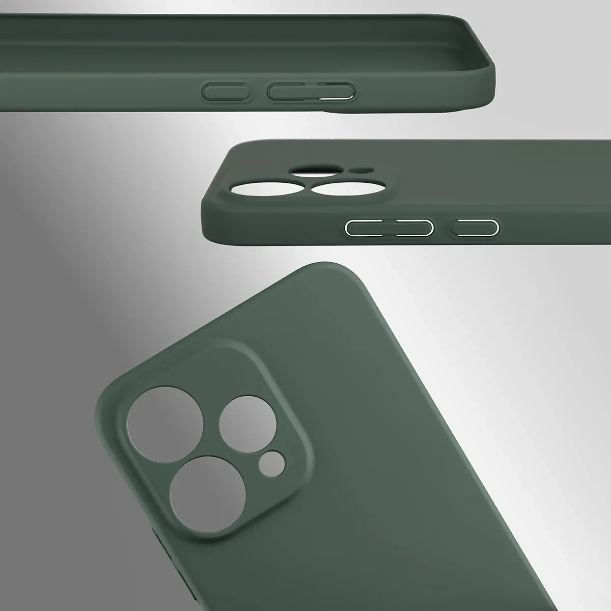 Kryt tui Bizon Case Lupka Oppo Reno 15, green