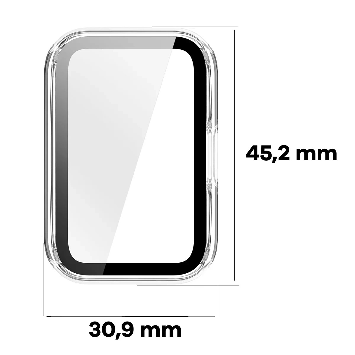 Kryt Bizon Case Watch Adamo Huawei Band 11, clear